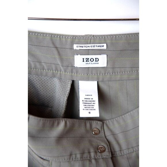 Izod Golf Pants Women's Size 6 Moisture Wicking Performance Stretch Bottoms - Picture 6 of 9
